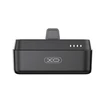 XO power bank mini PR244 20W 5000 mAh su Lightning jungtimi juodos spalvos