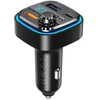 XO siųstuvas FM BCC08 Bluetooth MP3 automobilinis pakrovėjas 3,1A juodas