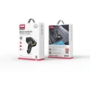 XO transmitter FM BCC09 Bluetooth MP3 car charger 25W juodos spalvos