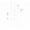XO laidinės ausinės EP39 jack 3,5mm baltos spalvos