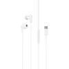 XO laidinės ausinės EP84 USB-C baltos