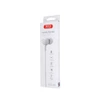 XO laidinės ausinės S6 jack 3,5mm baltos spalvos