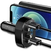 XO FM moduliatorius BCC02 Bluetooth MP3 automobilinis įkroviklis 15W juodos spalvos