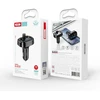XO FM moduliatorius BCC02 Bluetooth MP3 automobilinis įkroviklis 15W juodos spalvos