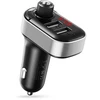 XO transmiter FM BCC10 Bluetooth MP3 car charger 3,1A juodas