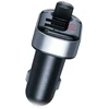XO transmiter FM BCC10 Bluetooth MP3 car charger 3,1A juodas
