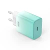 XO laidinis įkroviklis CE18 PD 30W 1x USB-C mėlynos spalvos-baltos spalvos + kabelis USB-C - Lightning
