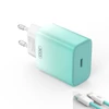 XO laidinis įkroviklis CE18 PD 30W 1x USB-C mėlynos spalvos-baltos spalvos + kabelis USB-C - Lightning