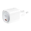 XO laidinis įkroviklis CE20 PD 30W 1x USB-C baltos spalvos + kabelis USB-C - USB-C