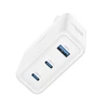 Įkroviklis XO CE35 100W 2xUSB-C/USB-A baltas