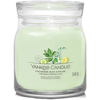 Yankee Candle Aromatinė žvakė Signature glass medium Cucumber Mint Cooler 368 g
