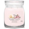 Yankee Candle Aromatinė žvakė "Signature large glass Rožinė Cherry - Vanilla" 567 g