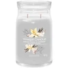 Yankee Candle Yankee žvakė Aromatinė žvakė Signatūrinio stiklo vidutinė rūkyta vanilė - kašmyras 368 g