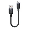 USB kabelis Yesido USB-A - Lightning 0,3 m juodas (YID000555)