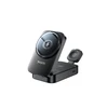 Yesido kroviklis indukcinė DS27 15W (Stand) 3w1 (do Apple Watch), Juodas / JUODA