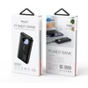 „Yesido“ nešiojama baterija YP40, 10 000 mAh, LED, 2xUSB-A + USB-C, JUODA