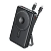 YESIDO POWERBANK YP72 10000MAH 22.5W USB-A+C + LAIDAS USB-C+IP, JUODA