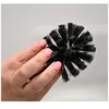 York Toilet brush with holder MODERN baltas