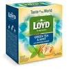 Aromatizuota žalioji arbata LOYD mėtos ir Manuka medaus skonio, 20x1,7g