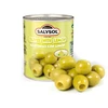 Zaļās olīvas pildītas ar citronu SALYSOL, 120g/50g