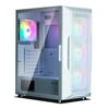 Zalman i3 neo atx mid tower rgb korpusas 4x ventiliatorius, baltas