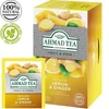 Vaisinė ir žolelių arbata AHMAD ALU LEMON &amp; GINGER, 20 vokelių po 2g