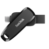 SanDisk Phone Drive USB Type-C/USB Type-A įrenginiai, 100MB/s, 256GB - Juodas Color, EAN: 619659206253