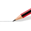 Staedtler tradition 110, 2B, Juodas, Raudona, Hexagonal, PEFC, 2 mm, 1 pc(s)