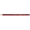 Staedtler tradition 110, 3B, Juodas, Raudona, Hexagonal, PEFC, 2 mm, 1 pc(s)
