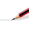 Staedtler 110-4B, 4B, Juodas, Raudona, 12 pc(s)