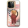 ZUCK BEAR dėklas NEW YORK NEVER SLEEPS MAG suderinamas su MagSafe, skirtas IPHONE 15 Pro Brooklyn Baller