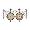 Esschert Design Stoties Laikrodis su TermometruTF005