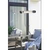 4IQ Infraraudonųjų spindulių šildytuvas “Tora - WiFi” 2500W, juodas