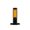 4IQ Infraraudonųjų spindulių šildytuvas “Joris Mini” 1200W, juodas