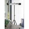 4IQ Infraraudonųjų spindulių šildytuvas “Tora” 2500W, juodas