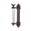 4IQ Esschert Design Sieninis termometras, rudos spalvos, ketus, BR20