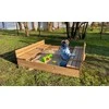 4IQ Smėlio dėžė Bonus Orbis, 120x120cm, su patiesalu