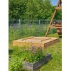 4IQ Smėlio dėžė Bonus Orbis, 140x140cm, su patiesalu ir 300kg smėlio