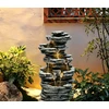 Dekoratyvinis lauko fontanas, 27,5 x 19 x 47,5 cm, su LED apšvietimu