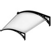 Durų stogelis su LED apšvietimu HATIS, 100x150 cm