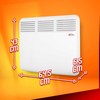 Sieninis konvekcinis šildytuvas Warmtech, 1500 W