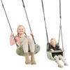 Ergonominės pakabinamos sūpynės, pastelinė žalia