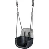Ergonominės vaikiškos sūpynės 3in1, antracito