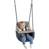 Ergonominės vaikiškos sūpynės 3in1, antracito