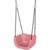 Ergonominės vaikiškos sūpynės 3in1, pastelinė rožinė