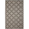 Esschert Design Lauko kilimas, pilkas ir baltas, 180x121cm, OC25