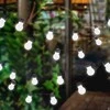 LED lempučių girlianda su saulės baterija, 2 m