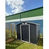 Metalinis sandėliukas HATIS, 3,82 m2, antracito