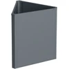 Metalinis vazonas HATIS, 71,5 x 61,5 x 77cm, antracito