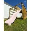 Pastelinė rožinė čiuožykla 220 cm